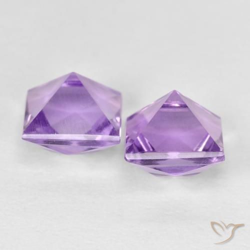 Shop natural 2.48ct Violet Rosâtre Améthyste gems, Carré, from Brésil at GemSelect. In stock, global shipping!