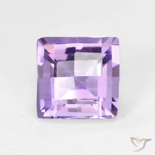 1.66ct Naturel Violet moyen Améthyste, Carré, VVS