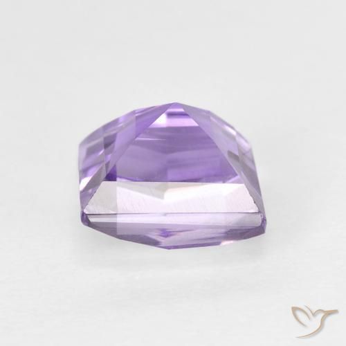 Améthyste Violet moyen naturelle Carré, 1.66 ct, VVS