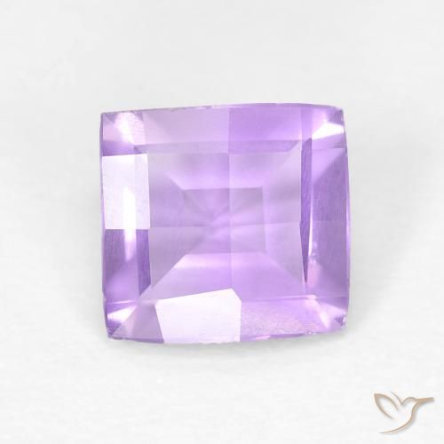 1.08ct Naturel Violet rose vif Améthyste, Carré, VVS-VS