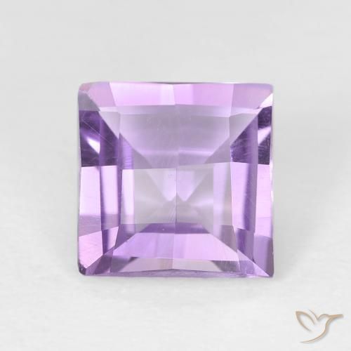 1.42ct Naturel Violet moyen Améthyste, Carré, VVS-VS