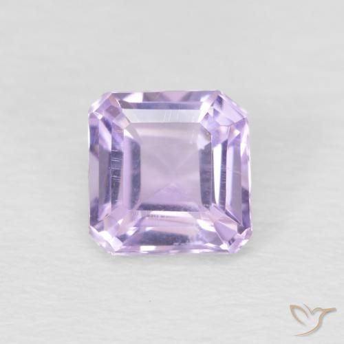 0.65ct Naturel Violet Sangria Améthyste, Taille émeraude, VVS