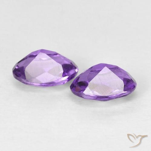 Shop natural 0.92ct Violet foncé Améthyste gems, ovale, from Brésil at GemSelect. In stock, global shipping!