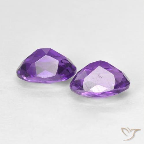 Shop natural 0.91ct Violet foncé Améthyste gems, ovale, from Brésil at GemSelect. In stock, global shipping!