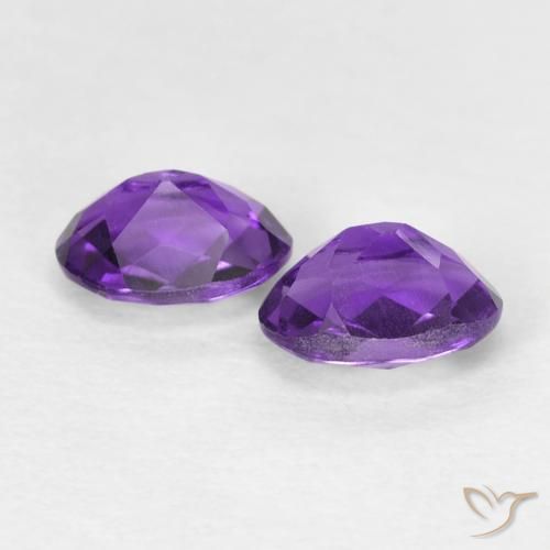Shop natural 0.84ct Violet vif Améthyste gems, ovale, from Brésil at GemSelect. In stock, global shipping!