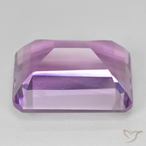 Améthyste Violet violacé naturelle Octogone / coupe Émeraude, 24.65 ct, VS