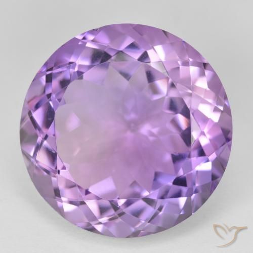Améthyste Medium Light Purplish-Violet naturelle Tour, 26.41 ct, VVS
