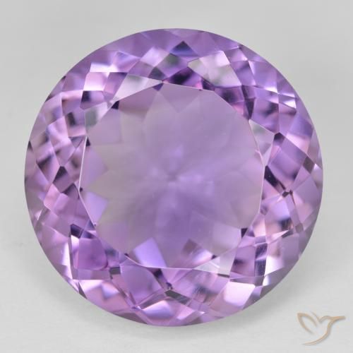 26.62ct Naturel Violet moyen Améthyste, Tour, VVS-VS