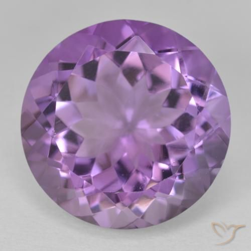 13.46ct Naturel Rose violet moyen Améthyste, Tour, VVS-VS