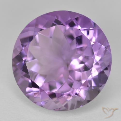 Améthyste Rose violet moyen naturelle Tour, 13.46 ct, VVS-VS