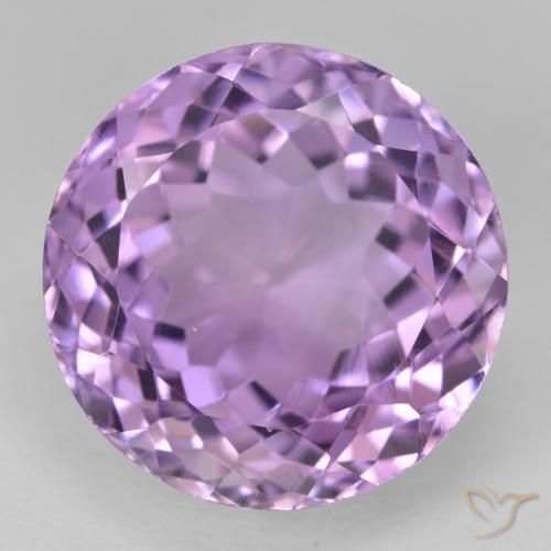 16.90ct Naturel Violet moyen Améthyste, Tour, VVS-VS