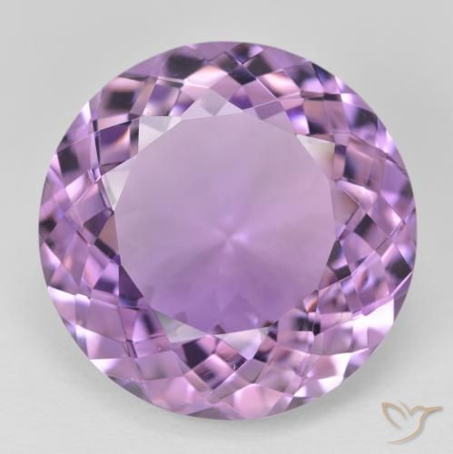 Améthyste Violet Rosâtre naturelle Tour, 25.07 ct, VVS