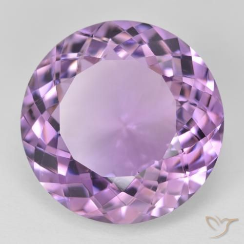 Améthyste Violet Rosâtre naturelle Tour, 25.07 ct, VVS