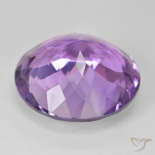 Améthyste Violet Rosâtre naturelle Tour, 25.07 ct, VVS