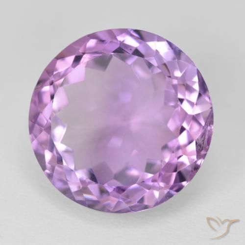 Améthyste Violet Rosâtre naturelle Tour, 14.19 ct, VS