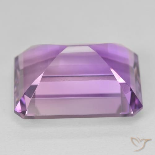 Améthyste Violet violacé naturelle Octogone / coupe Émeraude, 22.71 ct, VVS