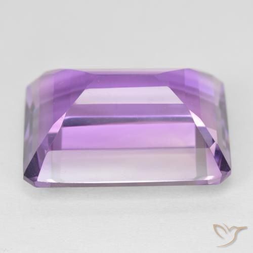 Améthyste Violet foncé naturelle Octogone / coupe Émeraude, 21.82 ct, VVS