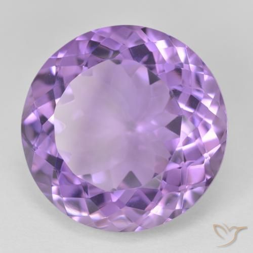Améthyste Violet Rosâtre naturelle Tour, 25.64 ct, VVS-VS