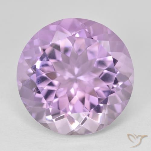 12.84ct Naturel Violet Rosâtre Améthyste, Tour, VVS