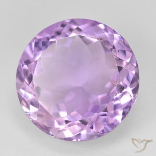 Améthyste Violet rose moyen naturelle Tour, 14.47 ct, VVS-VS