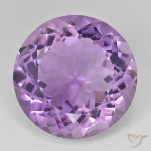 24.28ct Naturel Violet violacé Améthyste, Tour, VVS