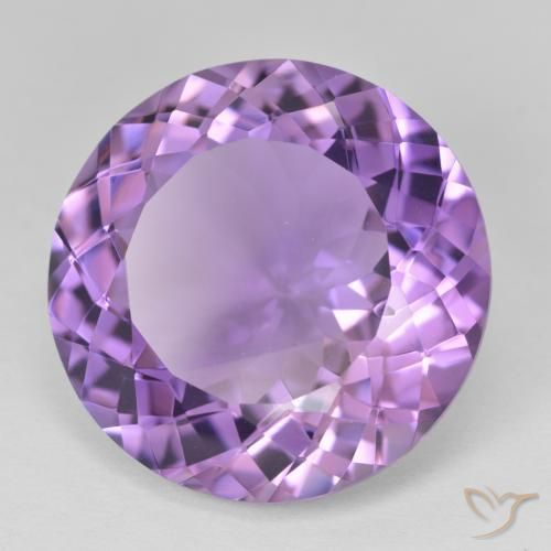Améthyste Violet moyen naturelle Tour, 22.99 ct, VVS