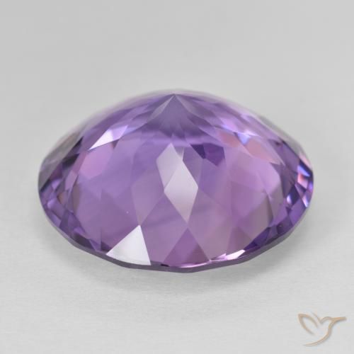 Améthyste Violet moyen naturelle Tour, 22.99 ct, VVS