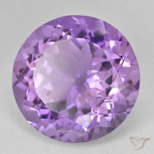Améthyste Violet Rosâtre naturelle Tour, 25.91 ct, VVS