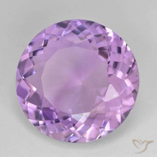 Améthyste Medium Light Purplish-Violet naturelle Tour, 22.72 ct, VVS