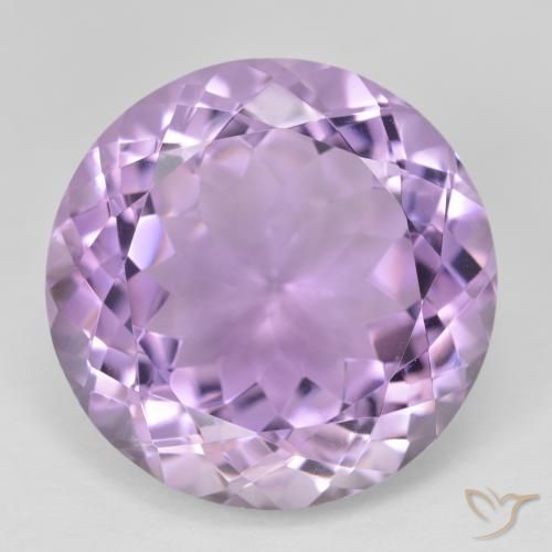 Améthyste Violet Rosâtre naturelle Tour, 26.13 ct, VVS