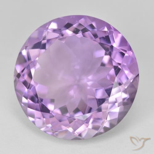 Améthyste Violet Rosâtre naturelle Tour, 25.75 ct, VVS