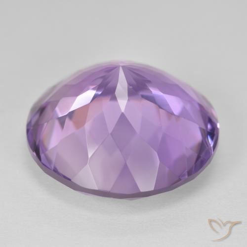 Améthyste Violet Rosâtre naturelle Tour, 25.75 ct, VVS