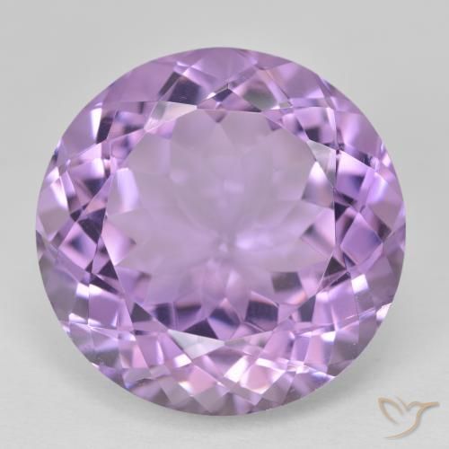 26.75ct Naturel Violet Rosâtre Améthyste, Tour, VVS
