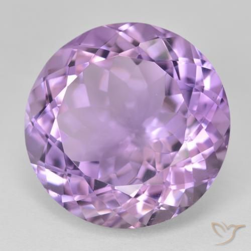 Améthyste Violet Rosâtre naturelle Tour, 26.75 ct, VVS