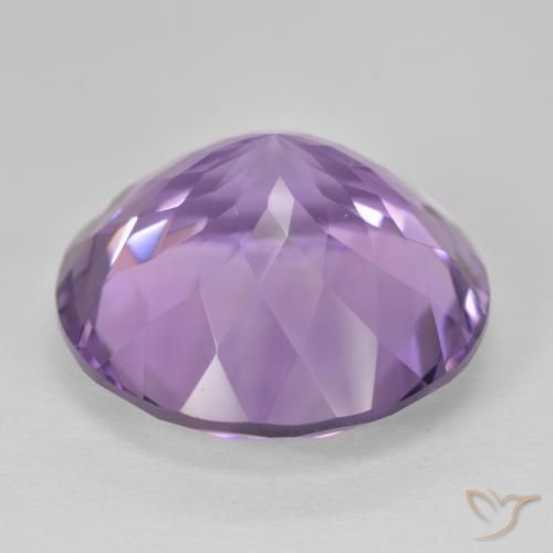 Améthyste Violet Rosâtre naturelle Tour, 26.75 ct, VVS