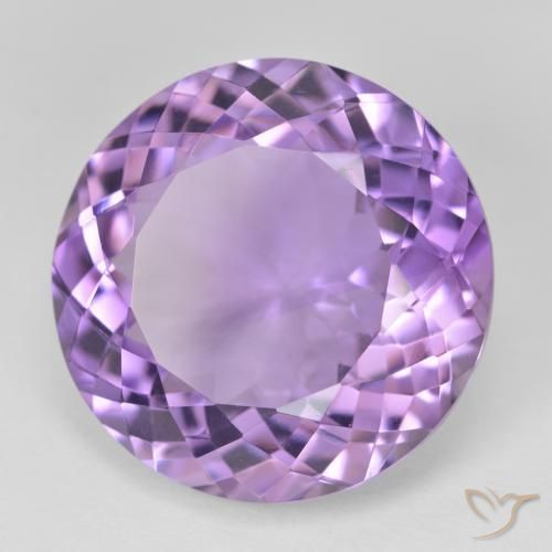 Améthyste Violet Rosâtre naturelle Tour, 24.86 ct, VVS