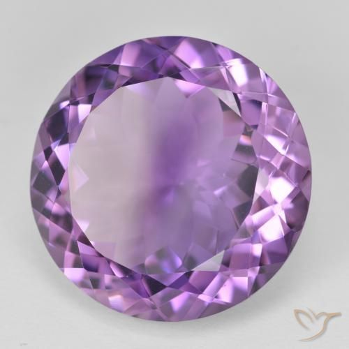 Améthyste Violet moyen naturelle Tour, 24.55 ct, VVS