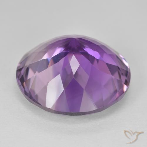 Améthyste Violet moyen naturelle Tour, 24.55 ct, VVS