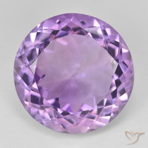 Améthyste Violet Rosâtre naturelle Tour, 26.00 ct, VVS