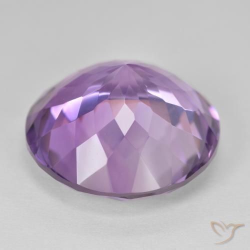 Améthyste Violet Rosâtre naturelle Tour, 26.00 ct, VVS