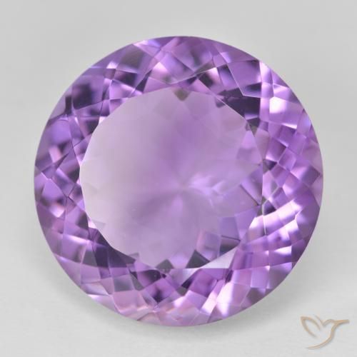 Améthyste Violet Rosâtre naturelle Tour, 23.77 ct, VVS