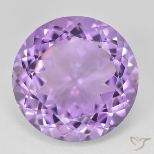 26.02ct Naturel Violet Rosâtre Améthyste, Tour, VVS