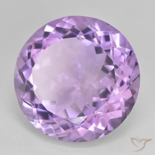 Améthyste Violet Rosâtre naturelle Tour, 26.02 ct, VVS