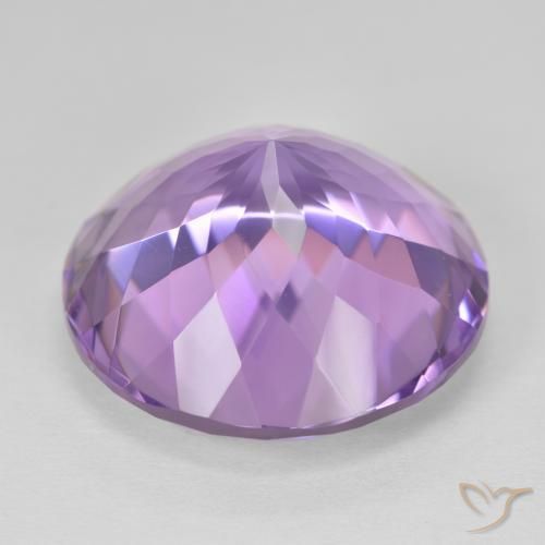 Améthyste Violet Rosâtre naturelle Tour, 26.02 ct, VVS