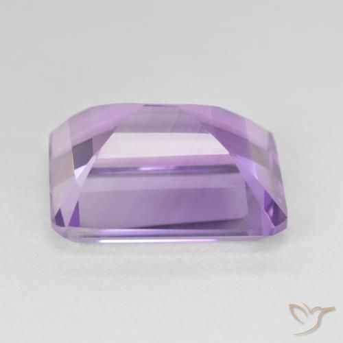 Améthyste Violet moyen naturelle Octogone / coupe Émeraude, 17.75 ct, VVS-VS