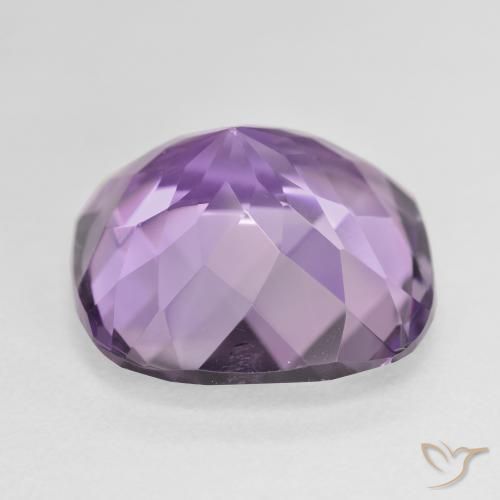 Améthyste Violet moyen naturelle Coussin, 20.37 ct, VVS