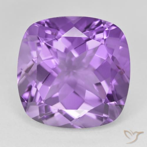 22.37ct Naturel Violet iris profond Améthyste, Coussin, VVS-VS