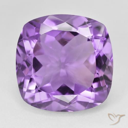 22.31ct Naturel Pourpre violacé profond Améthyste, Coussin, VVS