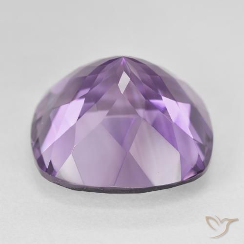Améthyste Violet moyen naturelle Coussin, 22.72 ct, VVS