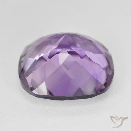 Améthyste Violet moyen naturelle Coussin, 20.42 ct, VVS